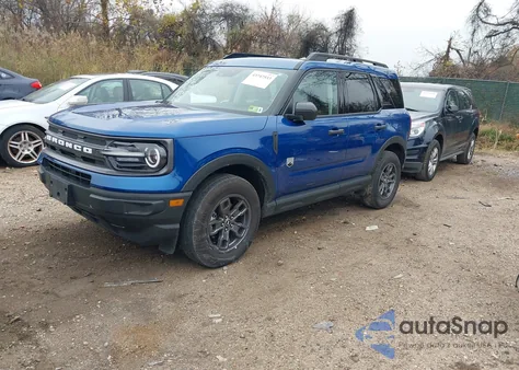 2024 Ford Bronco Sport Big Bend из США, поврежденный, VIN 3FMCR9B64RRF29243